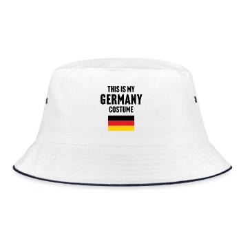 C’est mon costume d’Allemagne - Bob - blanc/marine - Devant