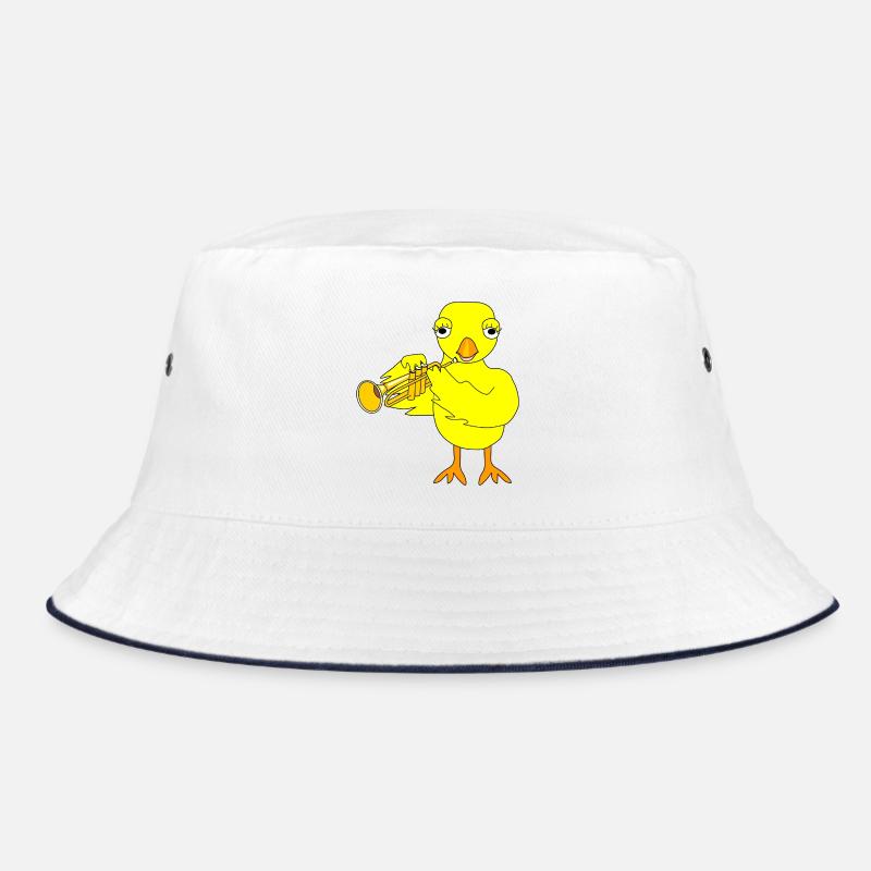 Trumpet Chick Bucket Hat