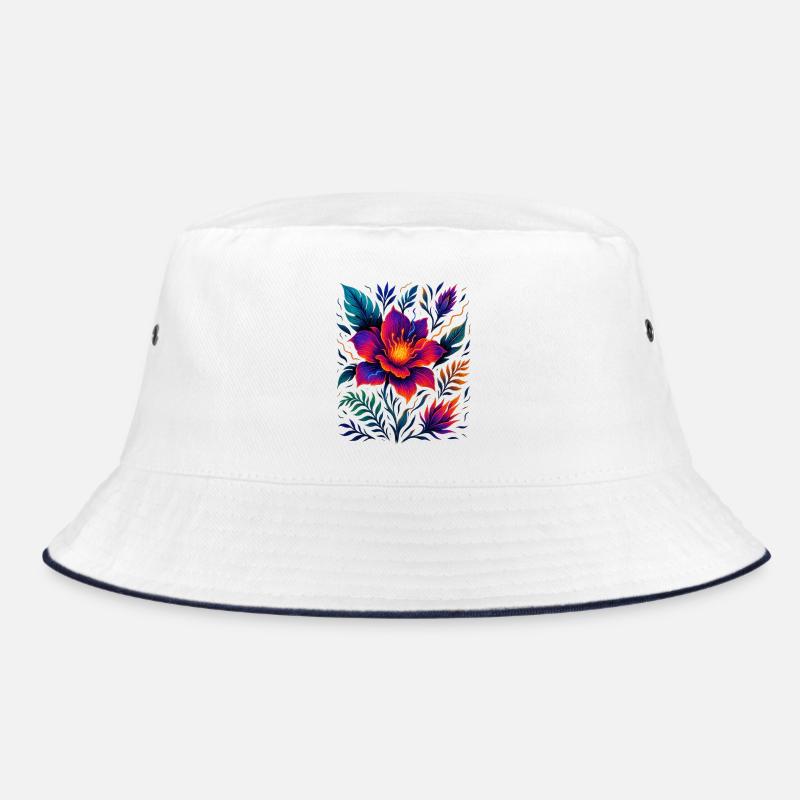 Electric Bloom Bucket Hat