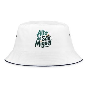 Alto de San Miguel Cyclisme Escalade Art - Bob - blanc/marine - Devant