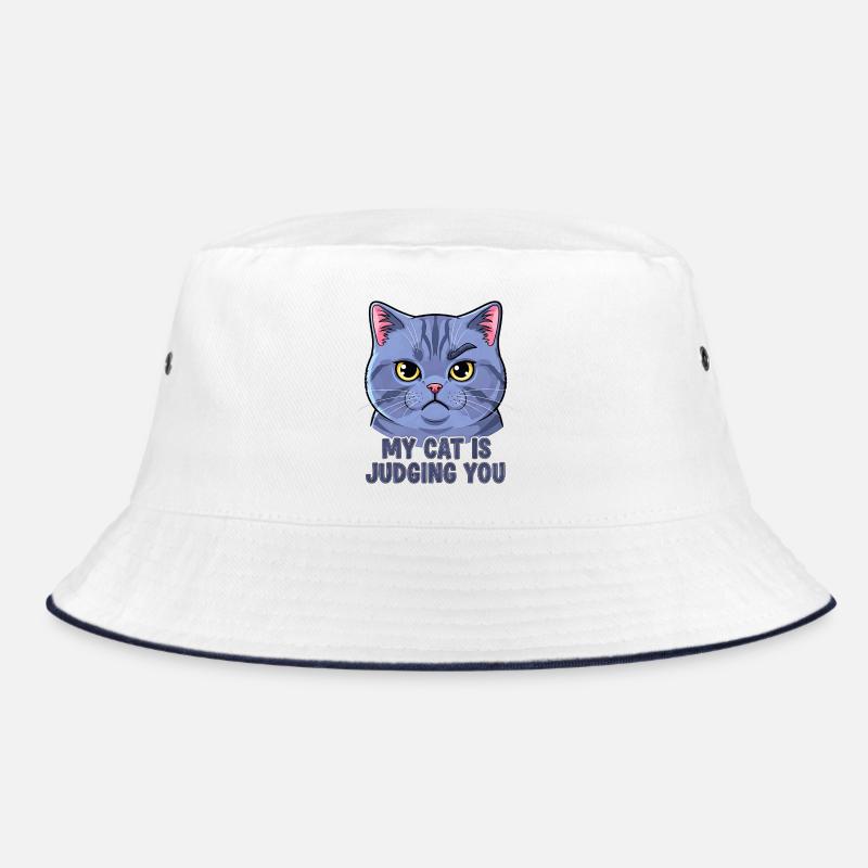 Devise du chat avec un drôle de visage Bob