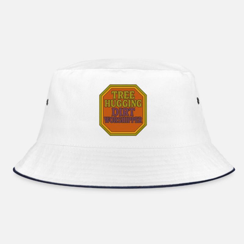 Baumumarmender Drecksanbeter Abzeichen Bucket Hat