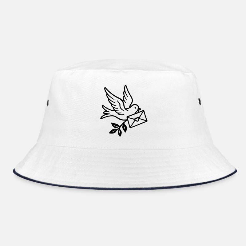 Wedding - Dove Letter Bucket Hat