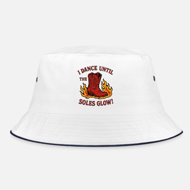 I dance until the soles glow Bucket Hat