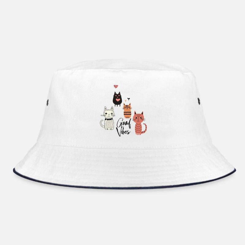 Verspielte Katzen Bucket Hat