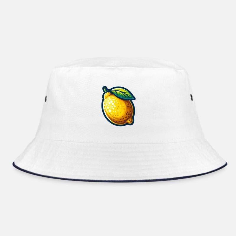 Lebendige Zitrone Bucket Hat