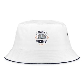 Bébé Viking Casque Héros - Bob - blanc/marine - Devant