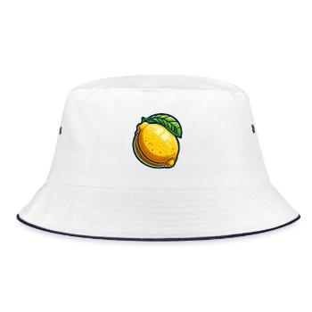 Citron Cartoon Éclat Jaune - Bob - blanc/marine - Devant