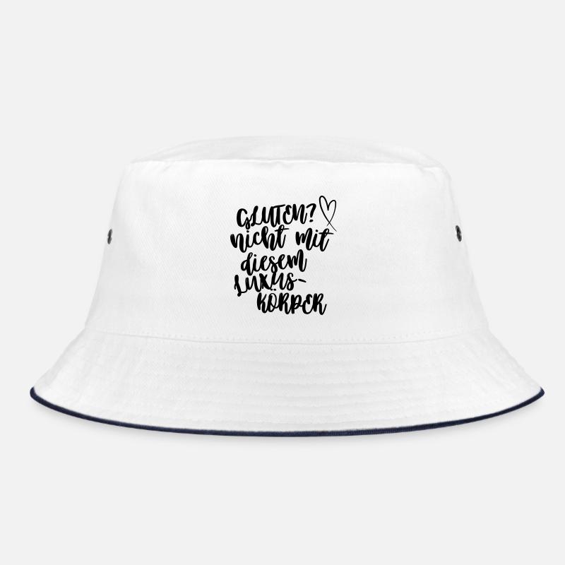 Gluten? Nicht mit diesem Luxuskörper Bucket Hat