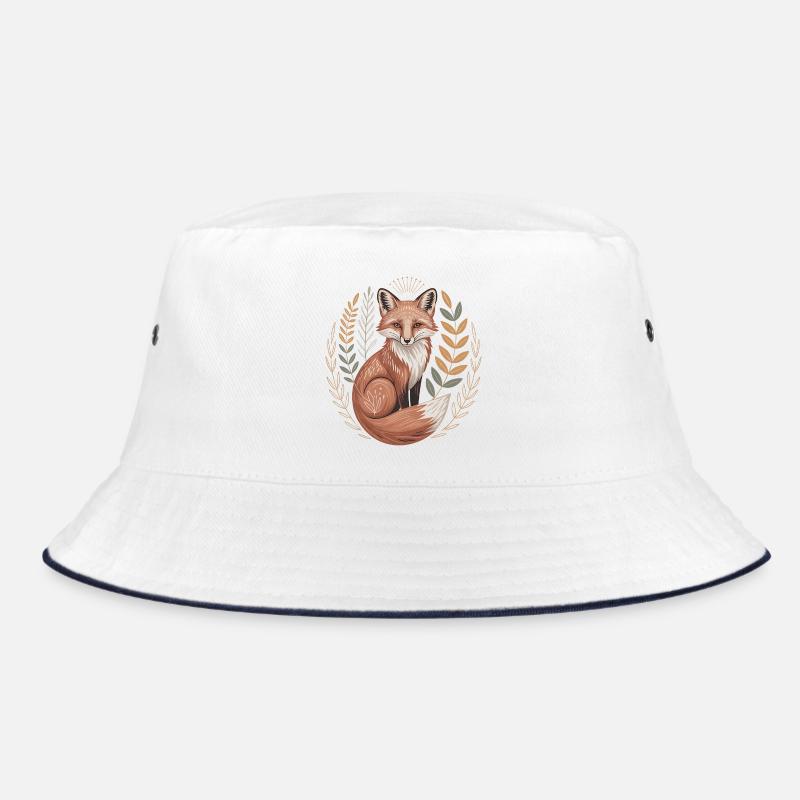 Boho Fuchs Bucket Hat