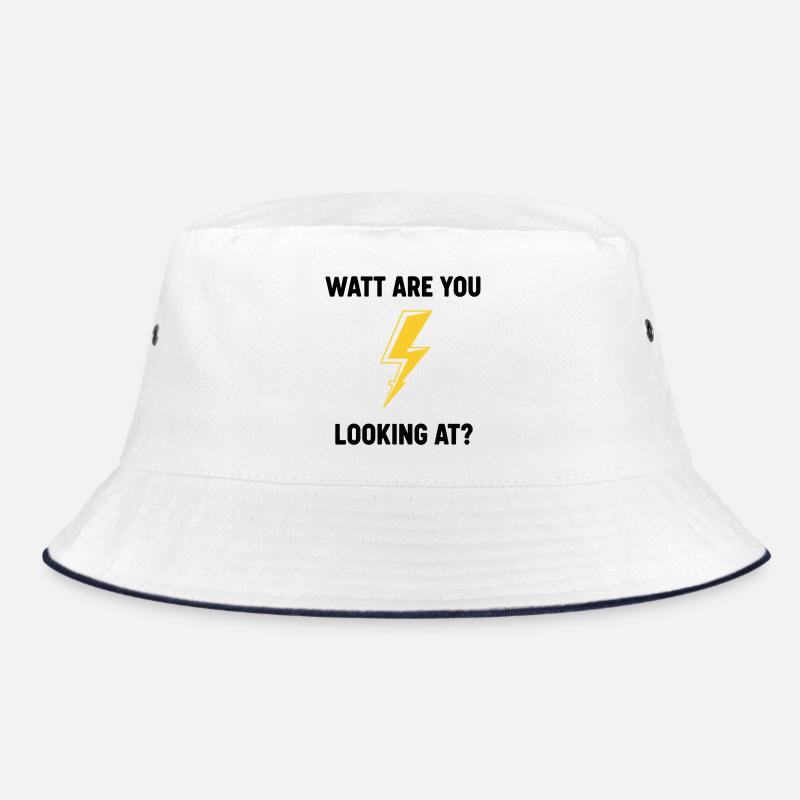 Watt Siehst du dir das Schraubendesign an Bucket Hat