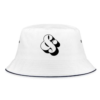 Dampersand & – Funky Swag Symbol Design - Bob - blanc/marine - Devant