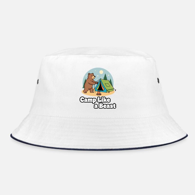 Camp Like a Beast Bucket Hat
