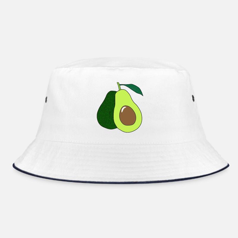 Avocado_Print Bucket Hat