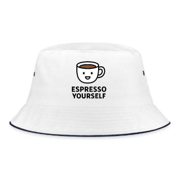 Espresso Yourself Mug - Bob - blanc/marine - Devant