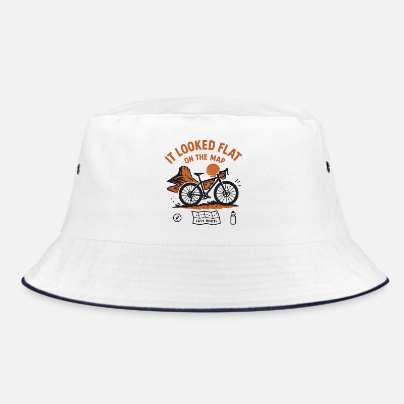Tee de l’itinéraire cycliste Flat On the Map Bob