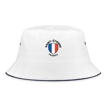 Bouclier de Saint-Étienne de France - Bob - blanc/marine - Devant