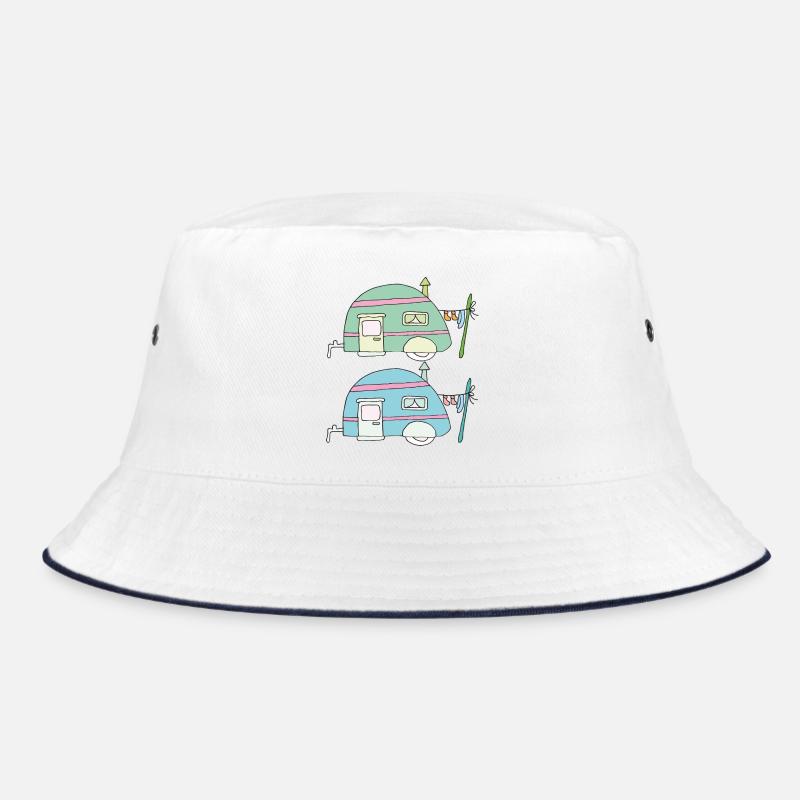 Duo de dessins animés Pastel Caravan Bob