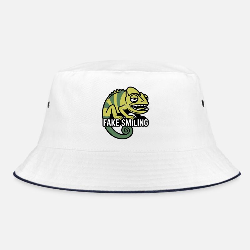 Falsches Lächelndes Chamäleon Bucket Hat