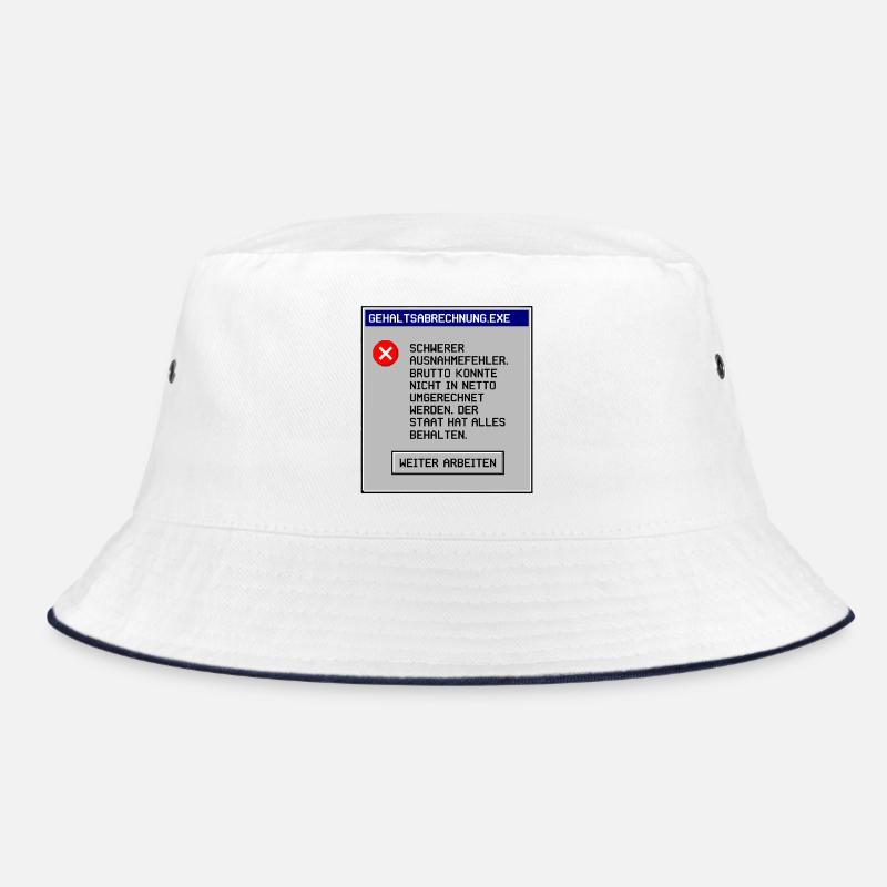 Gehaltsabrechnung Bucket Hat