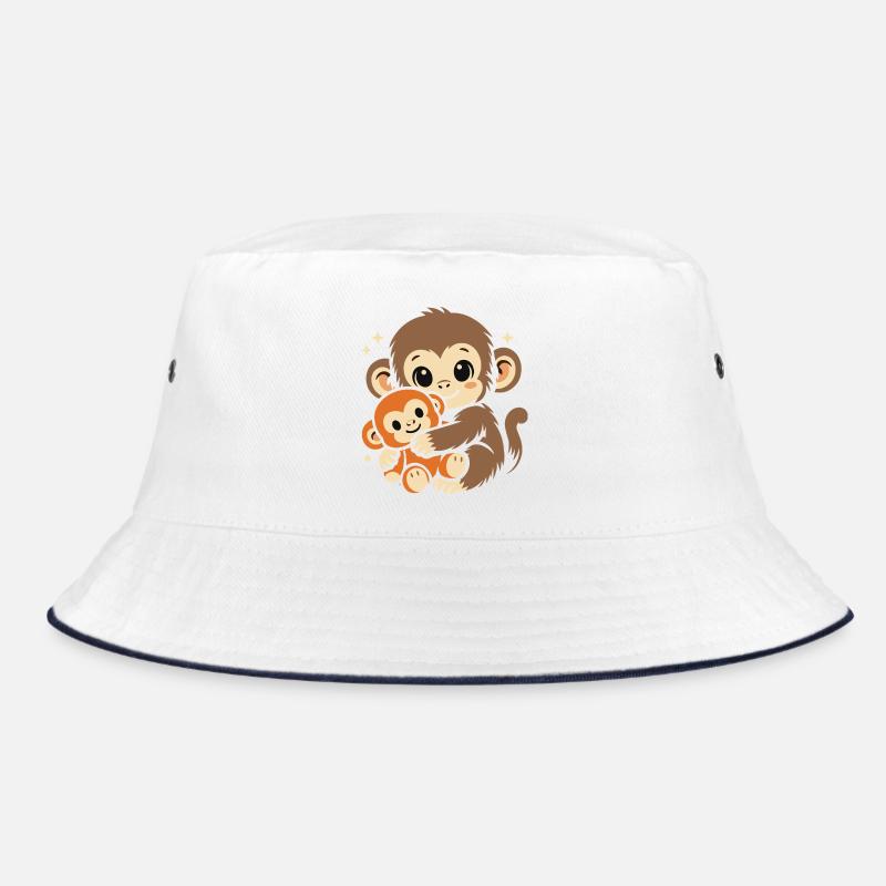 Punch Monkey Affe Bucket Hat