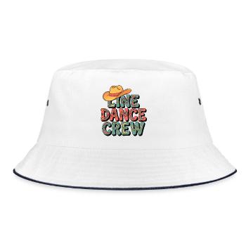 Troupe de danse en ligne rétro - Bob - blanc/marine - Devant