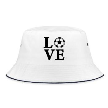 J’adore le football - Bob - blanc/marine - Devant