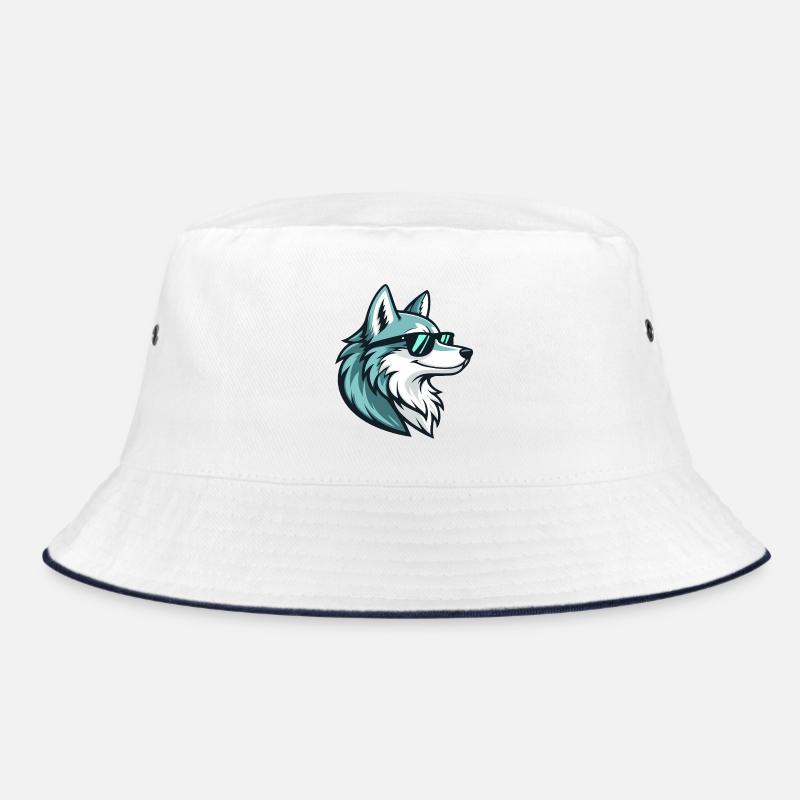 Loup Teal Sunglasses Bucket Hat