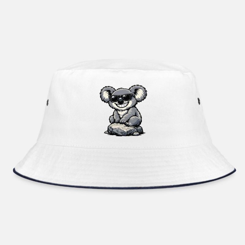 Un koala cool sur pierre avec des lunettes de soleil Bob