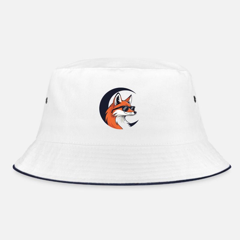 Lunar Fox mit Sonnenbrille Bucket Hat
