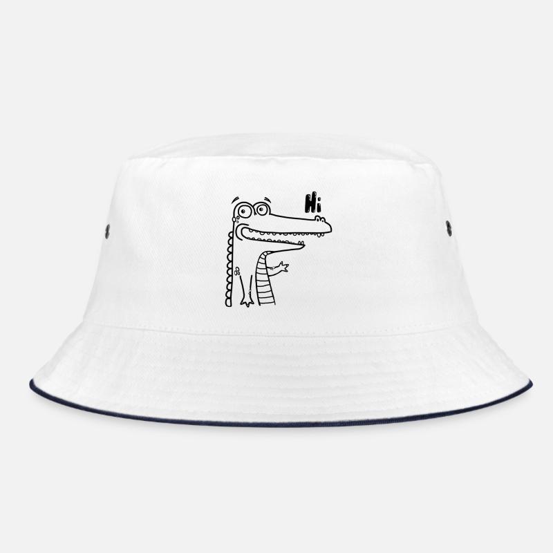 Bon Hi-Croco - Bob - blanc/marine