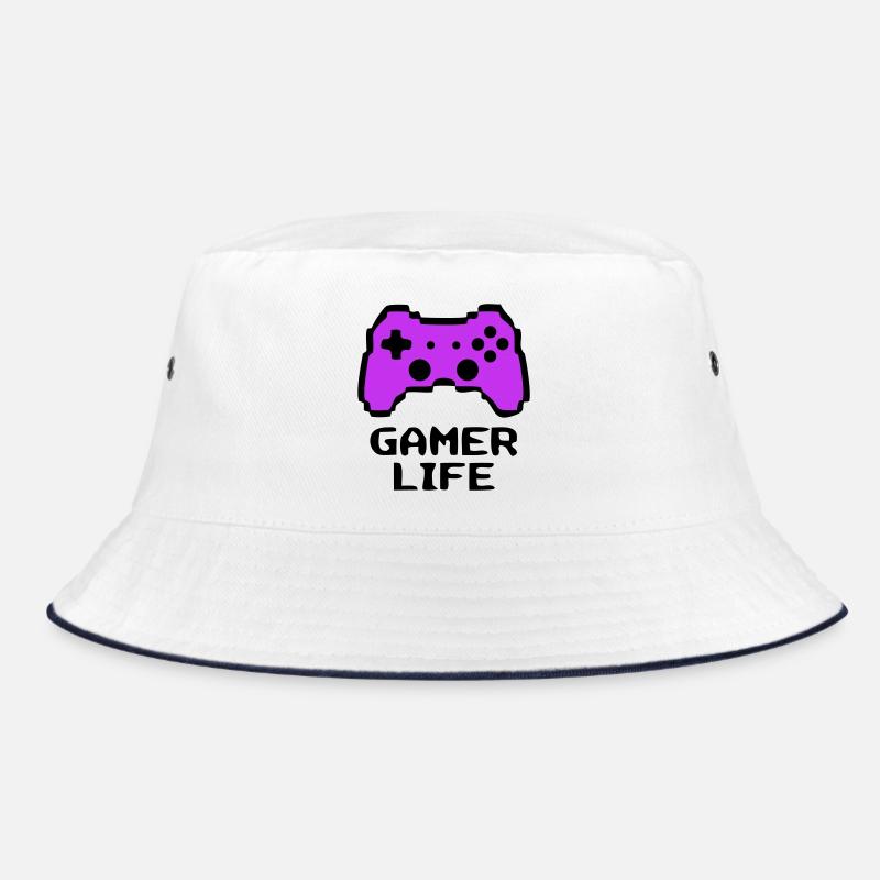 Knalliger Gamer Life Controller Bucket Hat