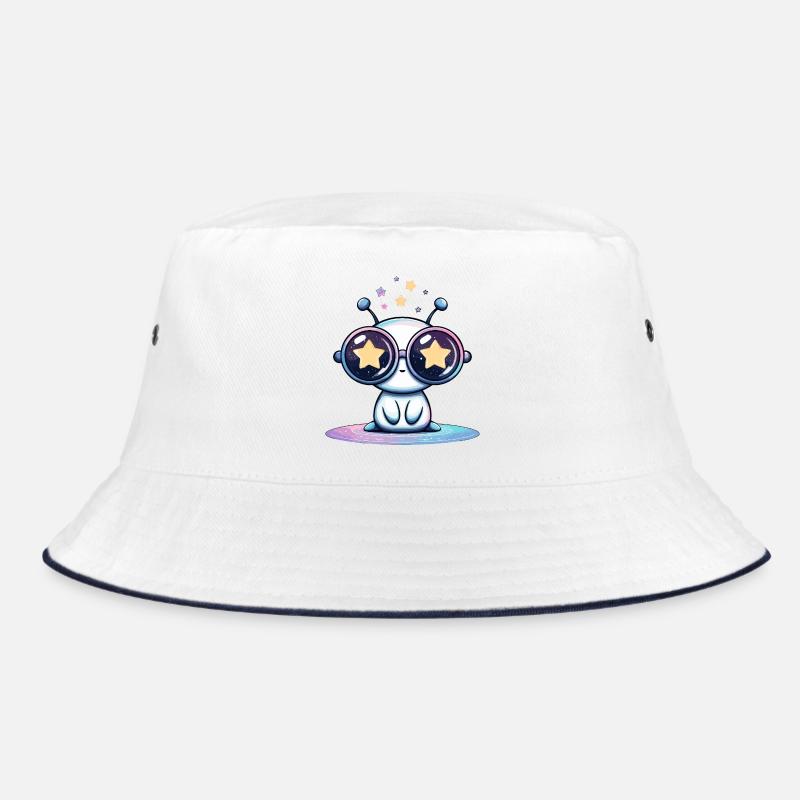 Sternenbrille Alien Bucket Hat