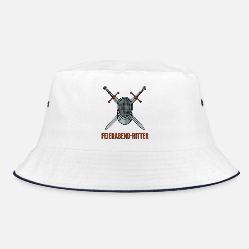 Feierabend Ritter Motiv Bucket Hat