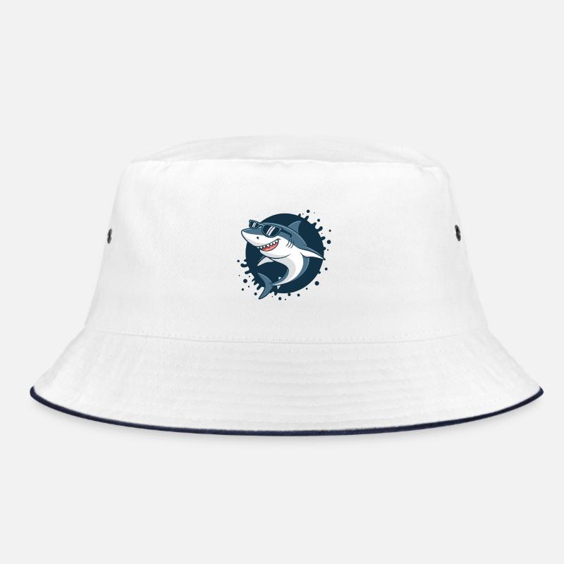 Shark Stylish Sunglasses Bucket Hat