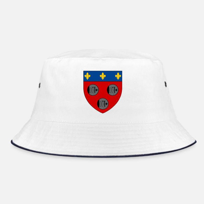 Wappen des Beauce - Bucket Hat - Weiß/Navy