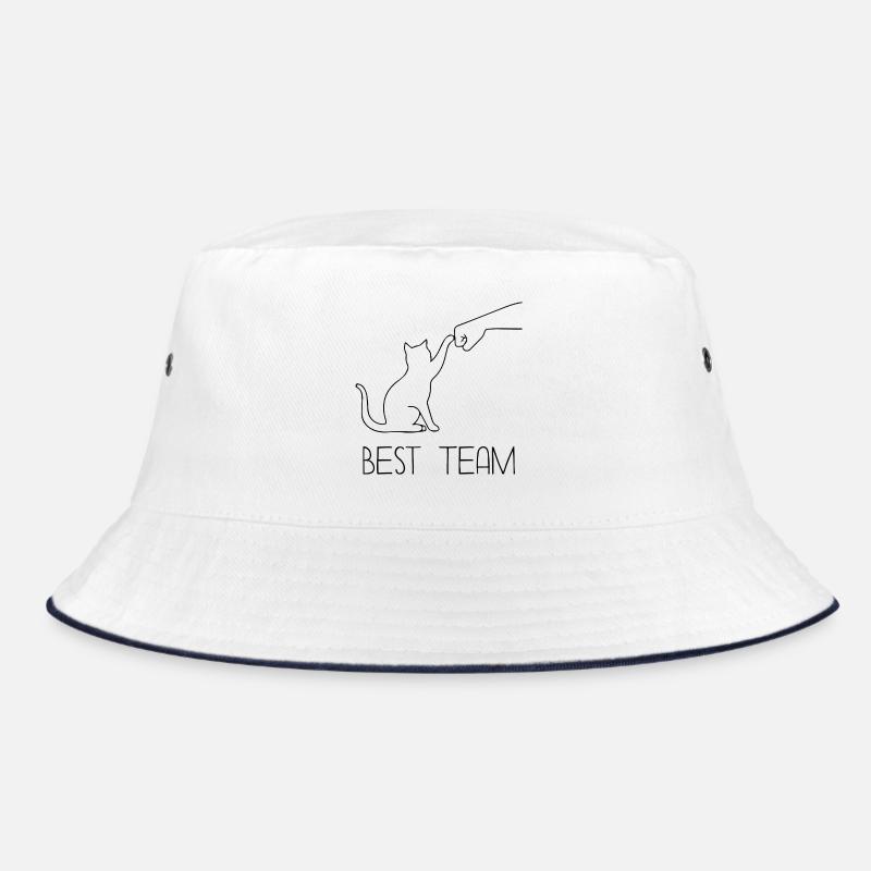 Cat Team Fist Bucket Hat