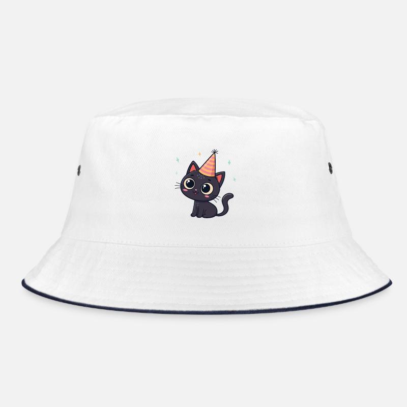 Kitten Party Kawaii Hat Bucket Hat