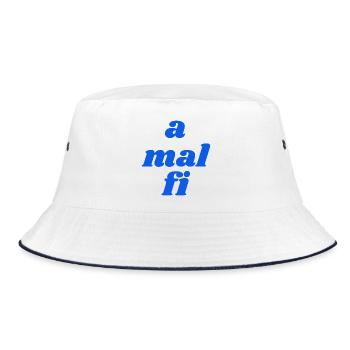 a times fi - Bucket Hat - white/navy - Front