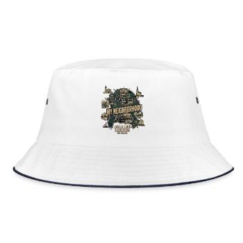 Local Love Oldenburg - Bucket Hat - Weiß/Navy - Vorne
