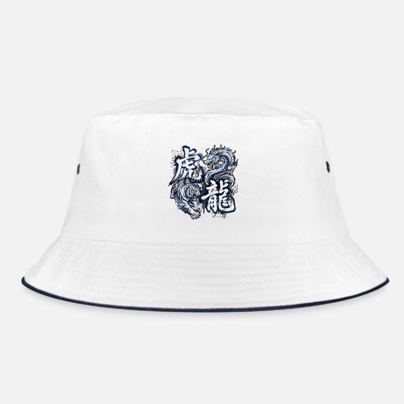 Tiger Dragon Harmony Bucket Hat