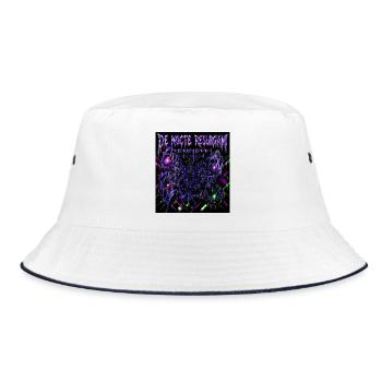 De Nocte Resurgam – Cyber Grunge Gothic Moth - Bob - blanc/marine - Devant