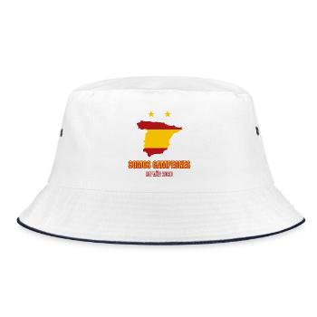 Somos Campeones España 2026 Football Fan T-Shirt - Bucket Hat - white/navy - Front