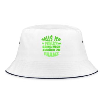 JGA Franz - Bucket Hat - Weiß/Navy - Vorne