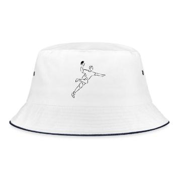 Handball - Bucket Hat - Weiß/Navy - Vorne