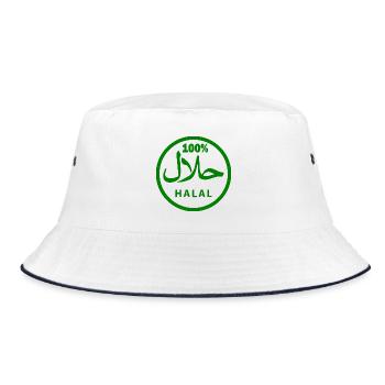 Halal - Bob - blanc/marine - Devant