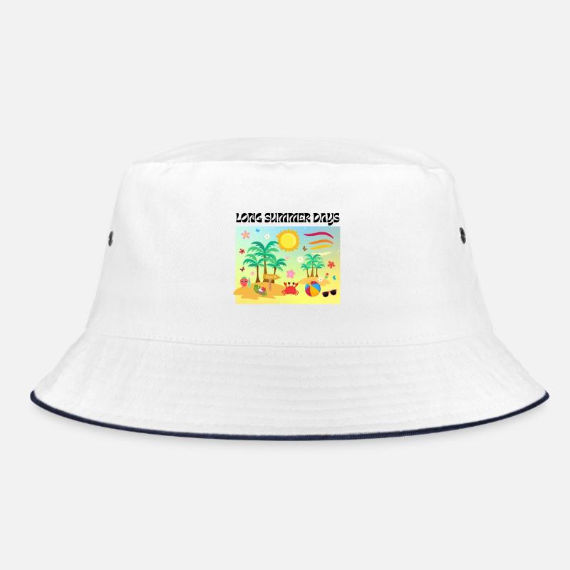 Long summer days Bucket Hat