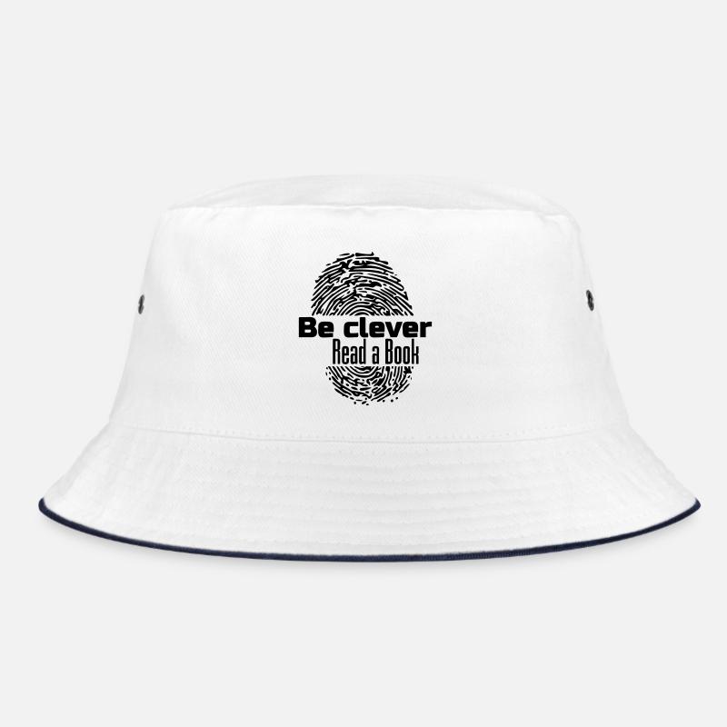 Be Clever - Read a Book Bucket Hat