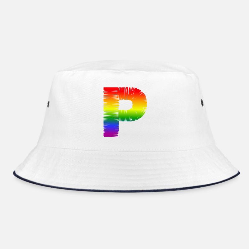 Regenbogen P Bucket Hat