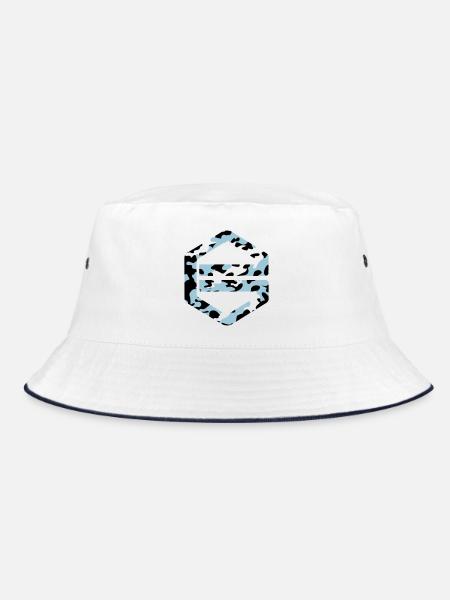 Fc Groningen - Bucket Hat - white/navy - Front